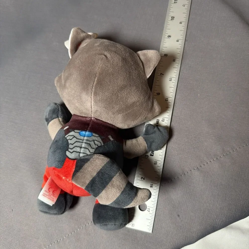 TY Beanie Baby Marvel Avengers Guardians Galaxy Super Hero ROCKET RACCOON -M